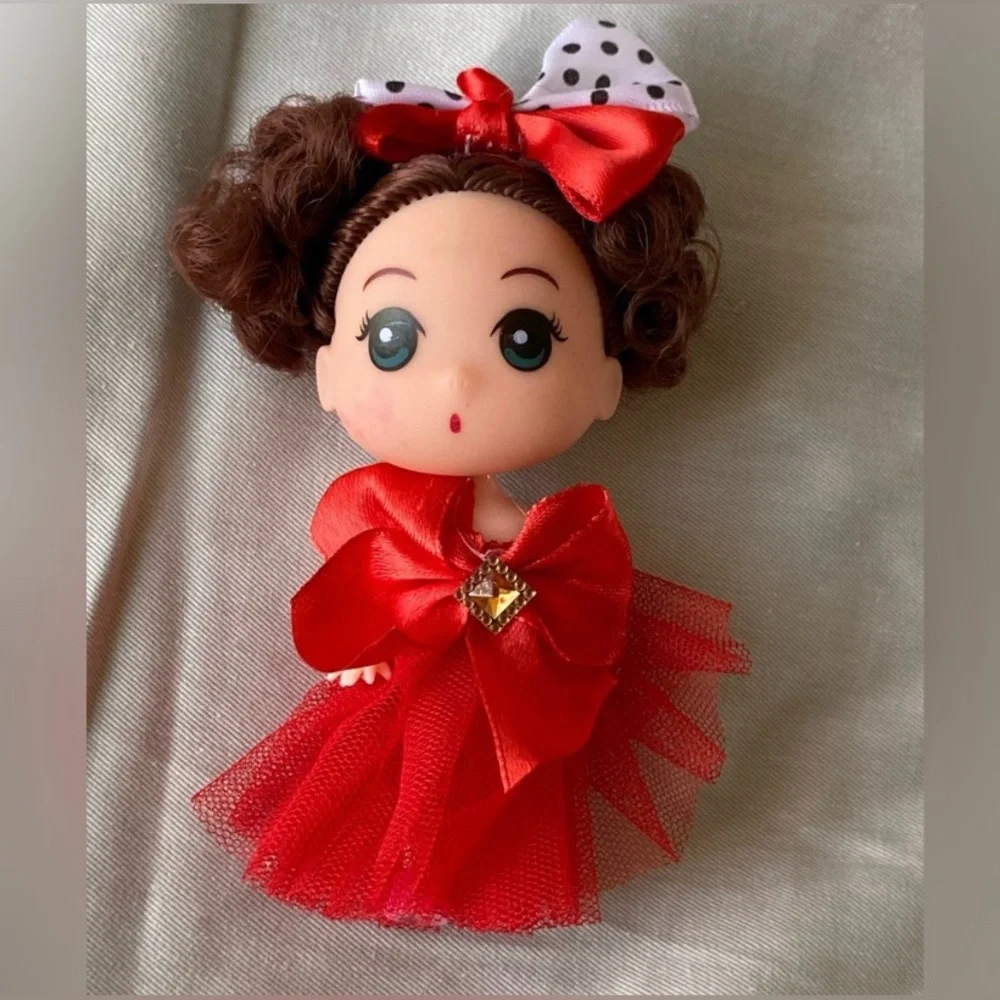 JARU Baby Doll In Red Tulle Dress